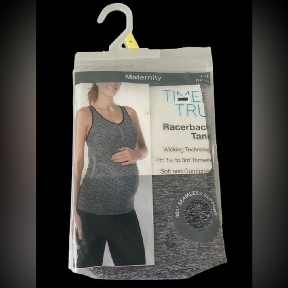 MATERNITY TANK Size L 12/14 NWT